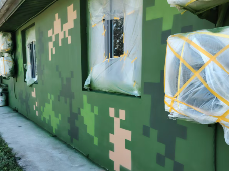 丰满海洋 / 林地场景数码伪装