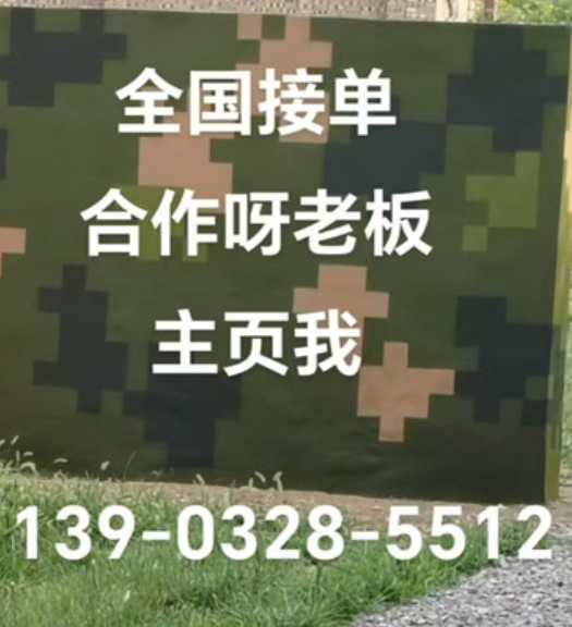 丰满围墙迷彩漆和地面迷彩喷涂