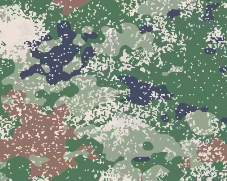 丰满星空迷彩漆施工聚焦园区围墙、