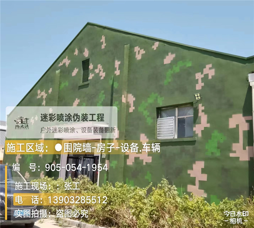 丰满外墙数码迷彩漆施工报价清单（100㎡标准墙面测算）